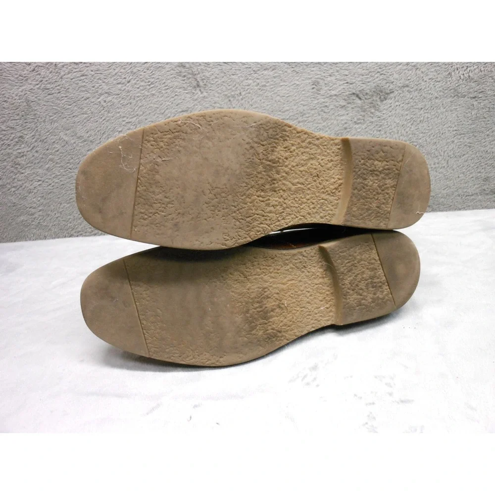 Sonoma Goods for Life Mens‎ 11 Wide Chukka Boots Brown Leather Lace Up